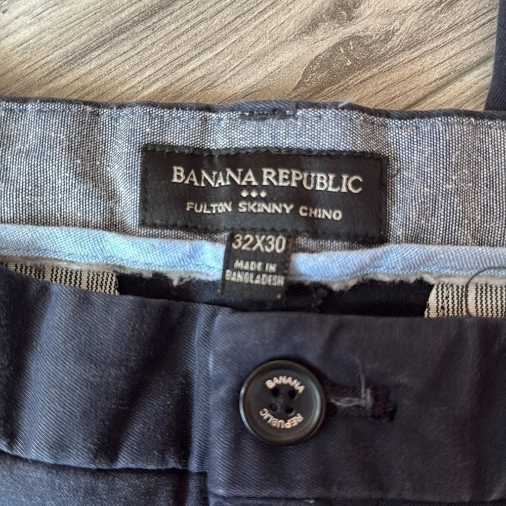 Like New Banana Republic Fulton Skinny Chino Pants